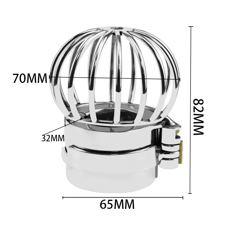 304 Stainless steel Ball Stretchers Chastity Device
