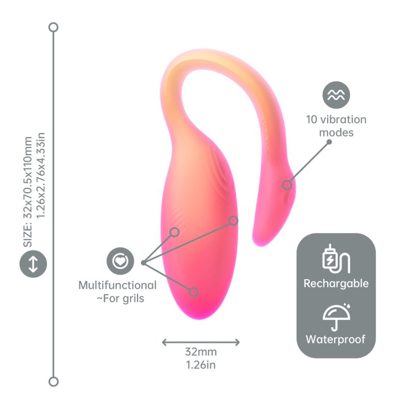 Flamingo APP Controlled Wearable Jump Egg - Max