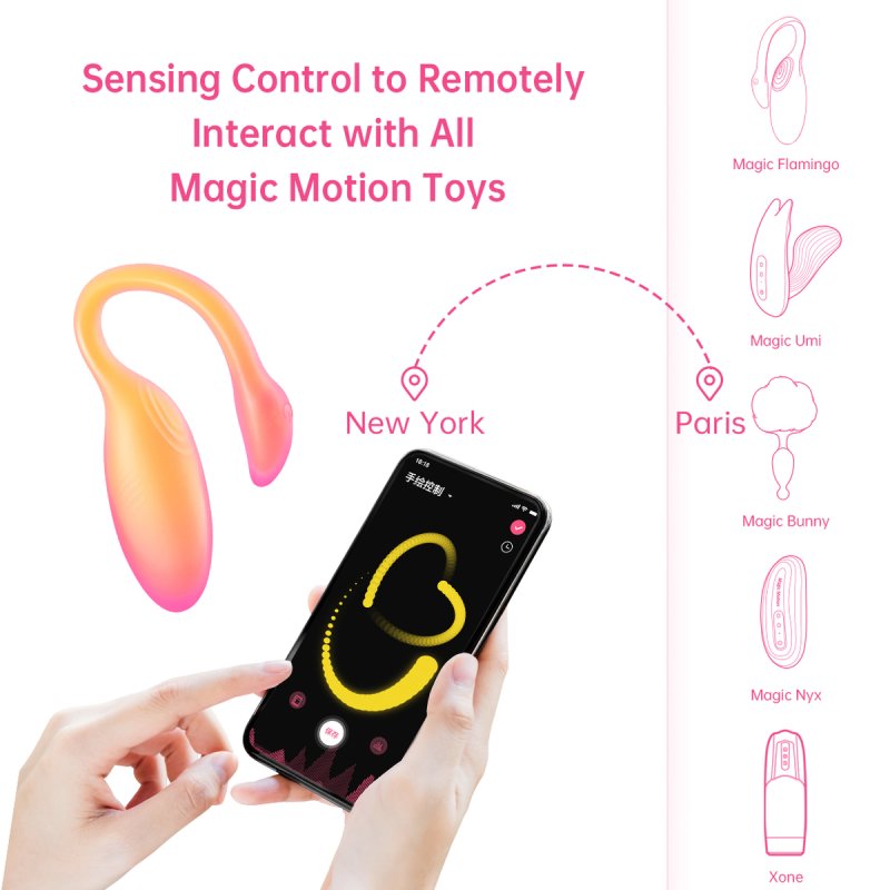 Flamingo APP Controlled Wearable Jump Egg - Max