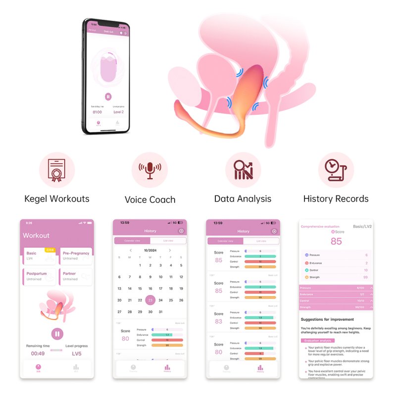 Flamingo APP Controlled Wearable Jump Egg - Max