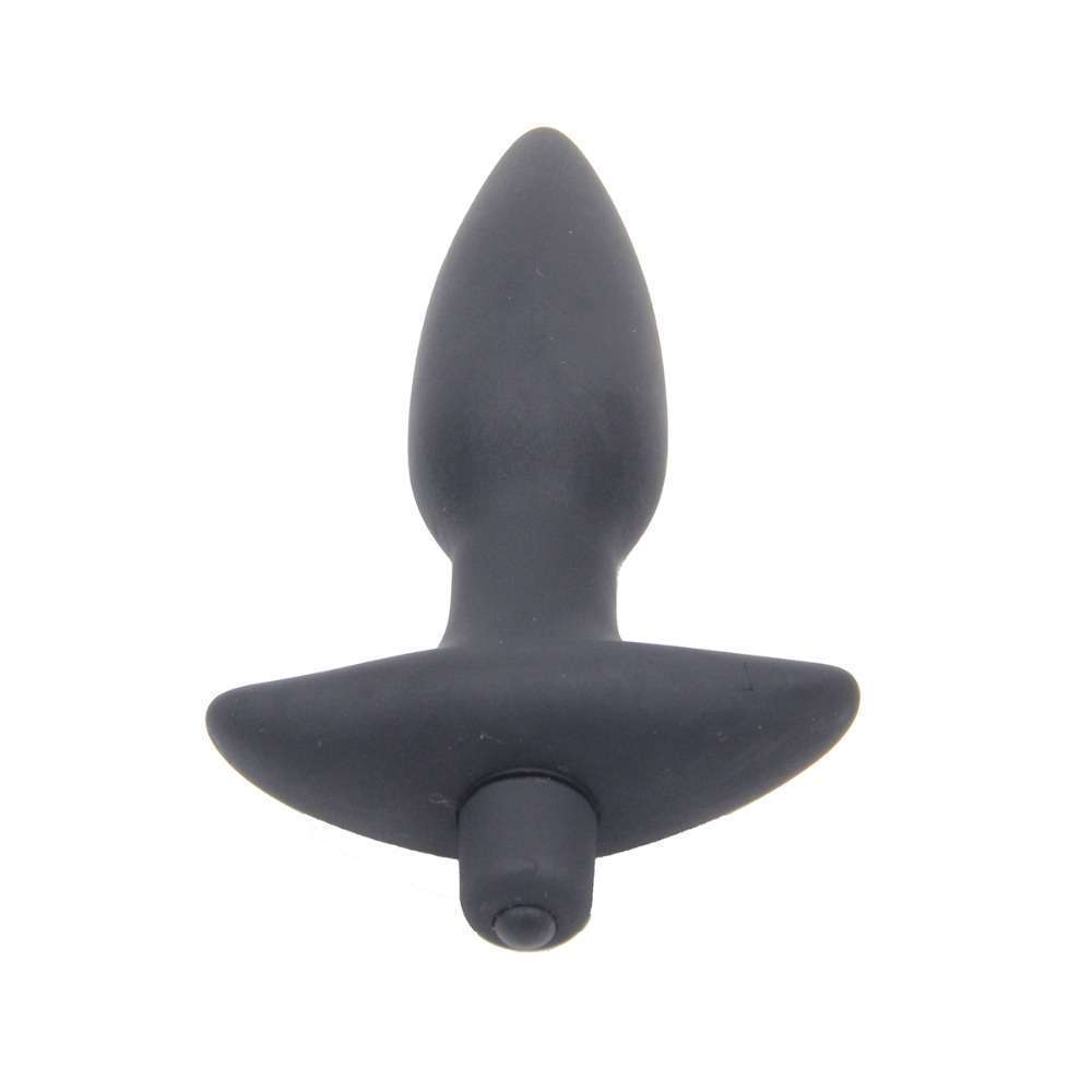 Orissi vibrating G-point silicone anal plug rocket