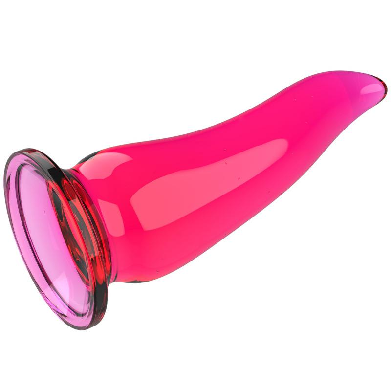 Anal dilator with suction cup (pepper shape) anal plug
