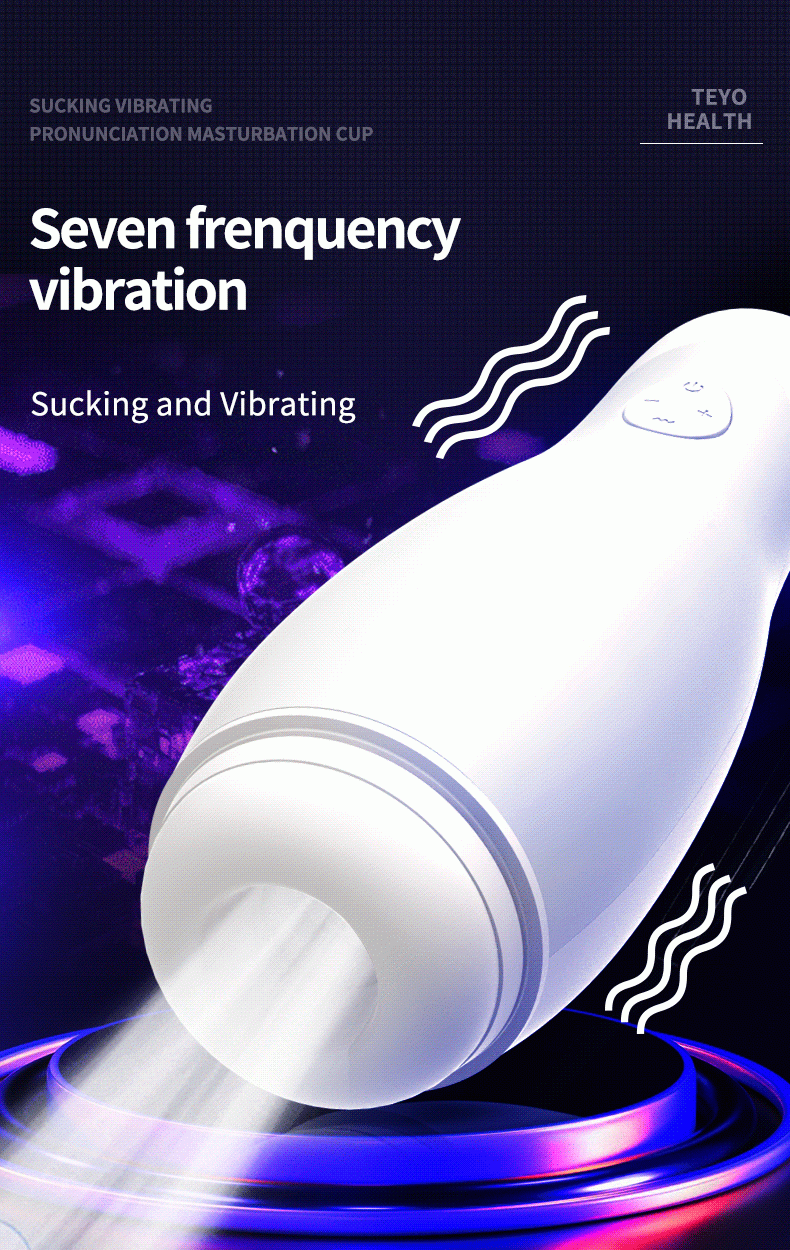 New, intelligent voice, deep sucking, vibration, vacuum sucking adult Masturbator