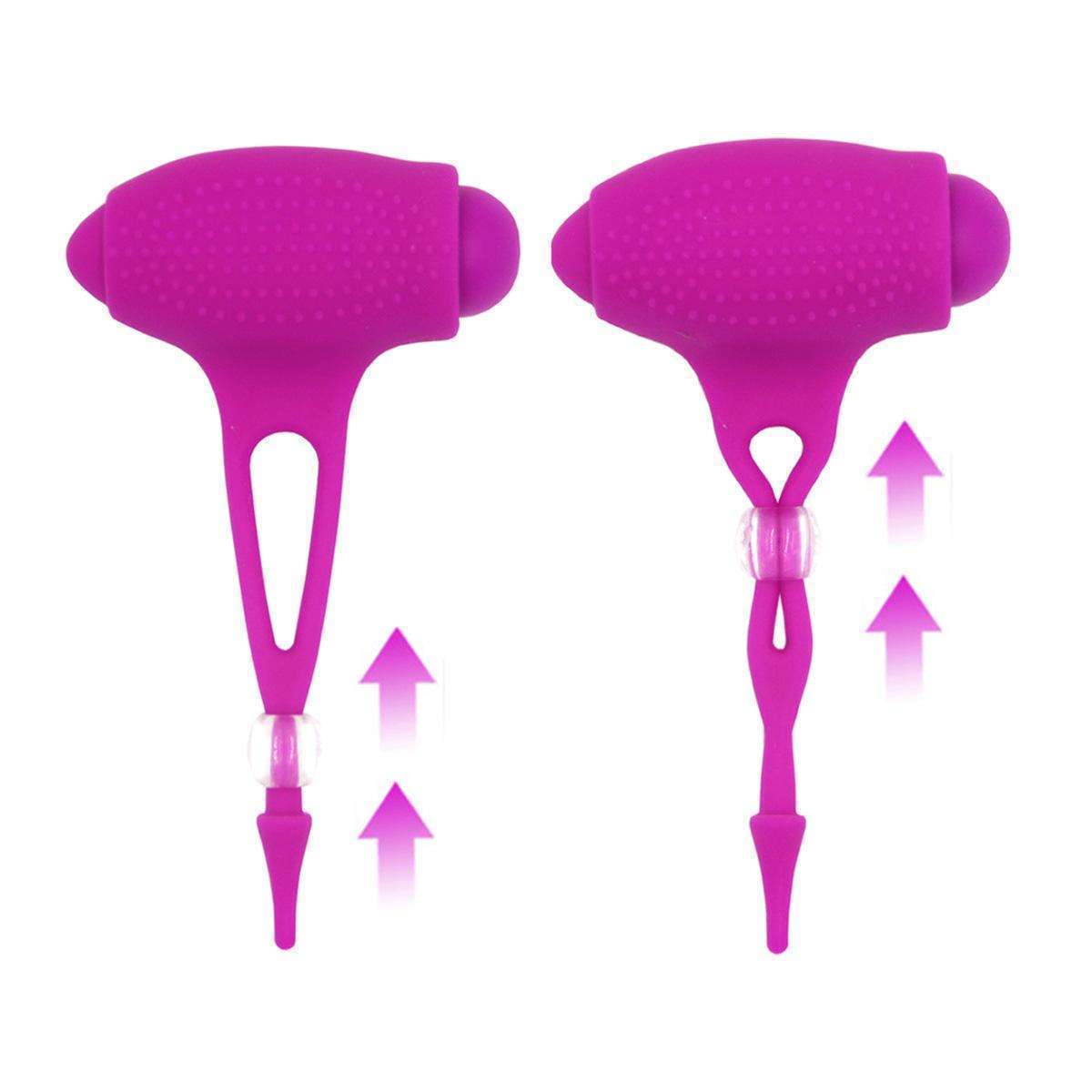 Nipple stimulation, vibration, adult toys