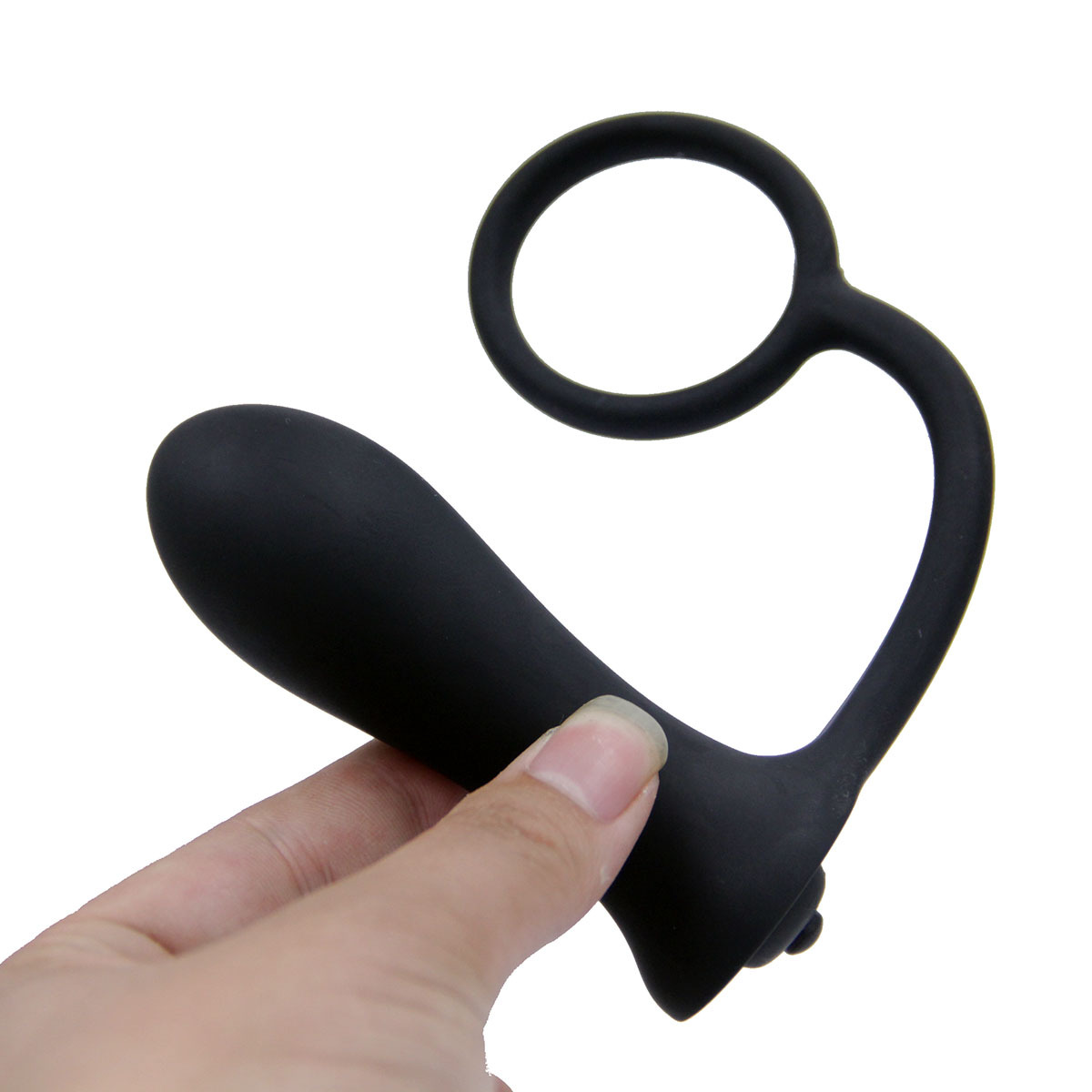 New 10 frequency vibration, silicone wearing anal plug for men and women