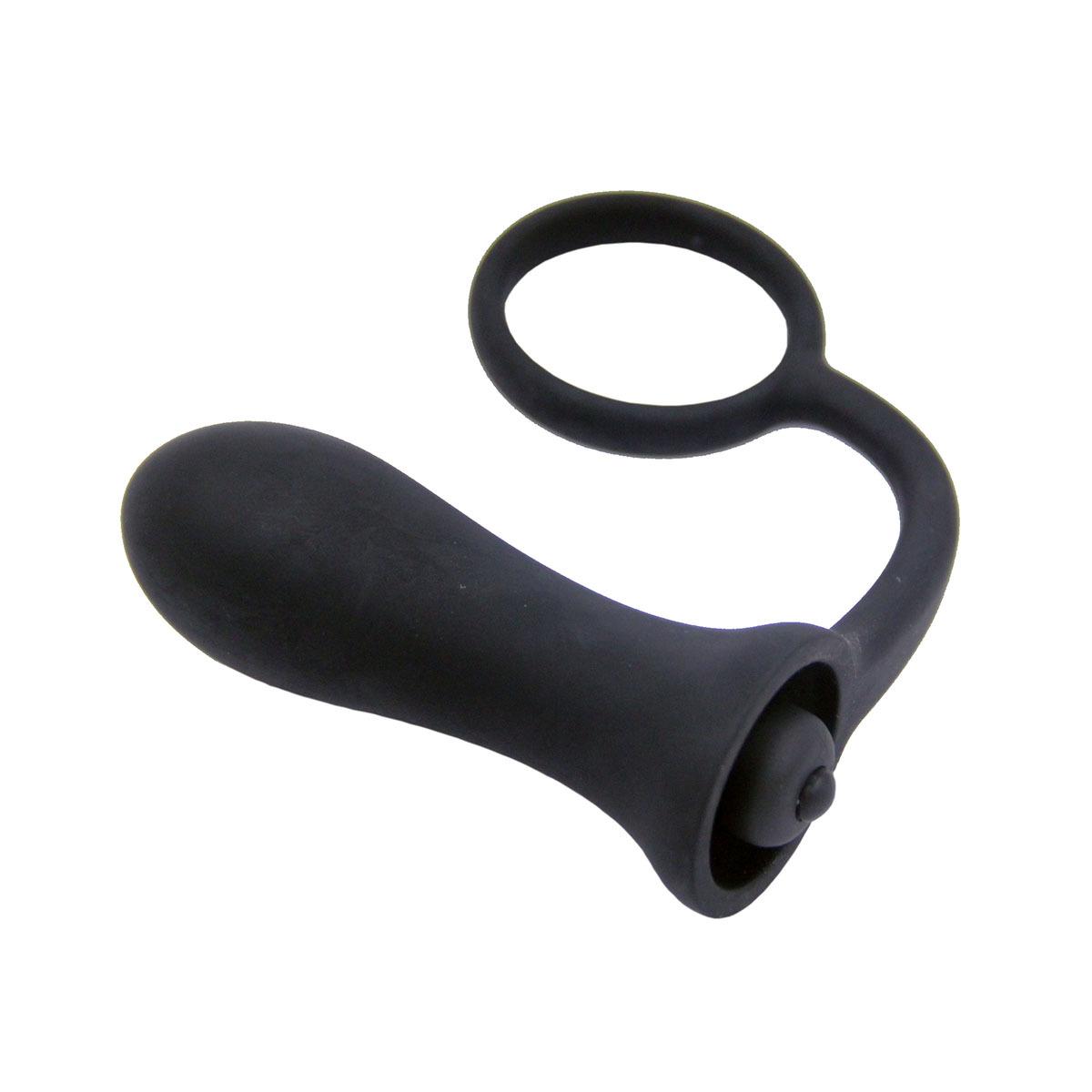 New 10 frequency vibration, silicone wearing anal plug for men and women