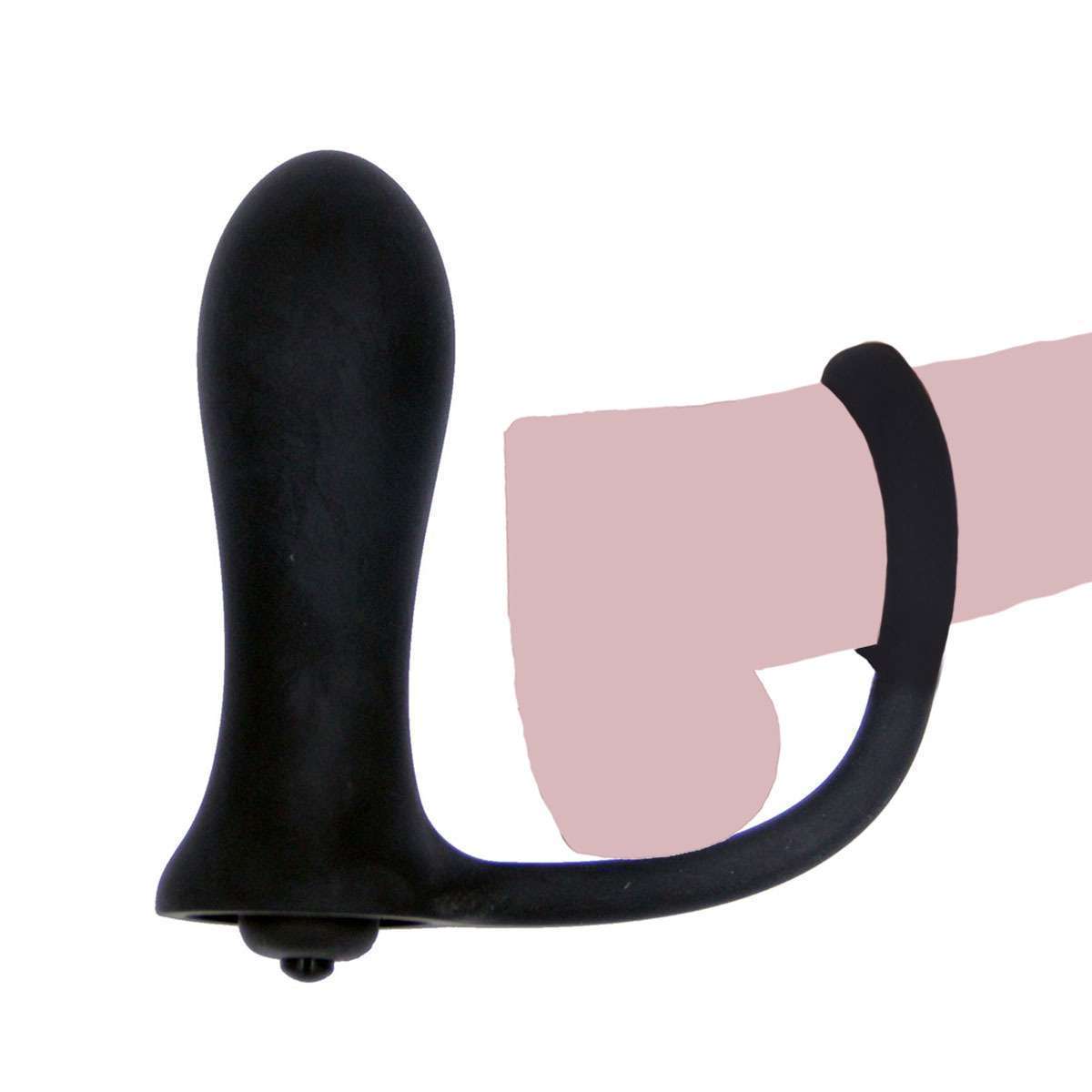 New 10 frequency vibration, silicone wearing anal plug for men and women