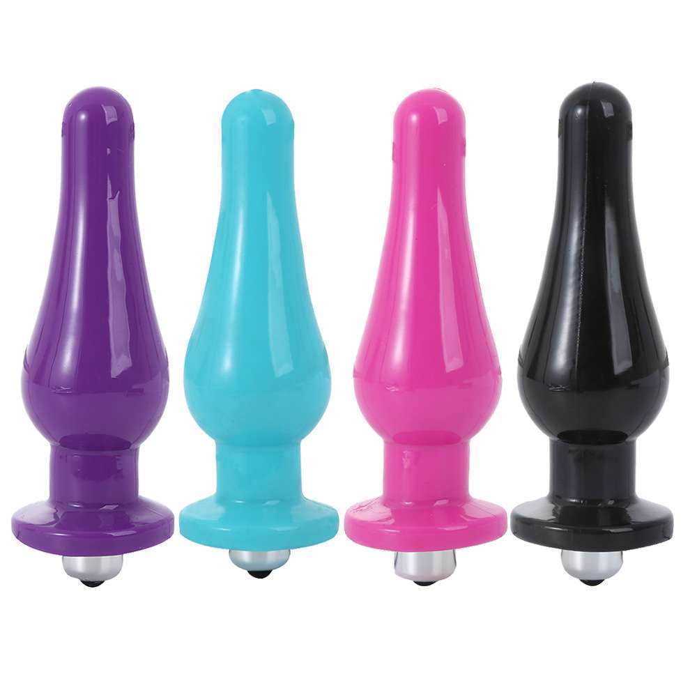 Orissi four-color vibrating vestibular bead pulling Prostate Massager G-point anal plug