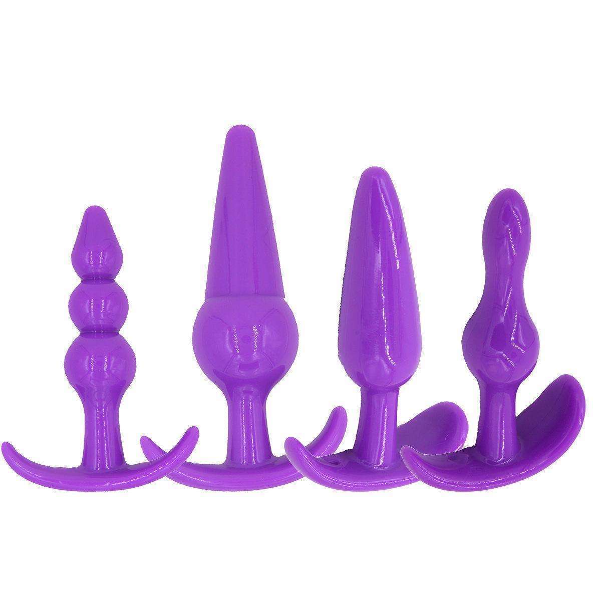 Orissi anal plug four piece set