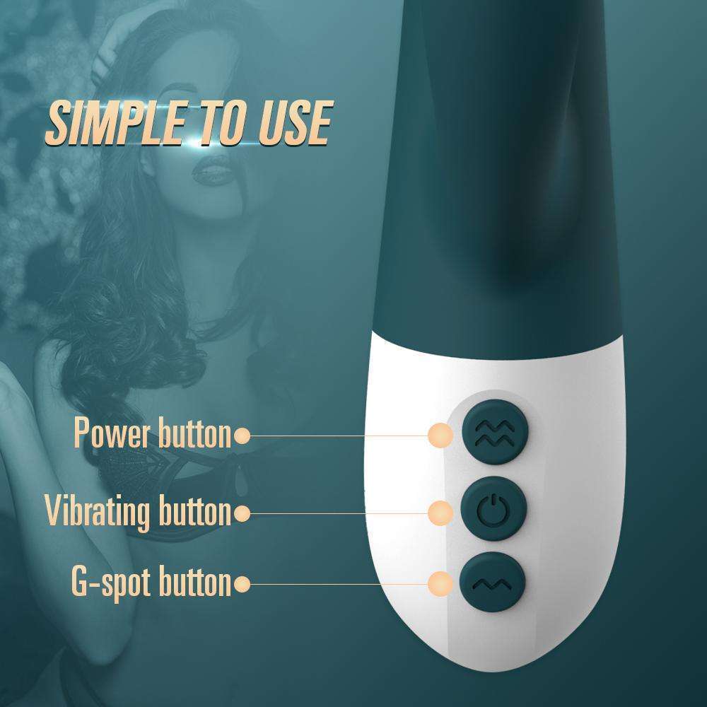 Soft heating vibrator