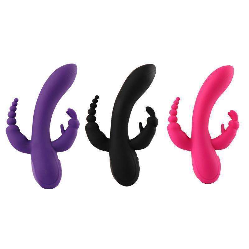 Rabbit Trident stick female masturbator, vibrating stick adult sex toy