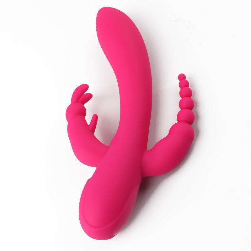 Rabbit Trident stick female masturbator, vibrating stick adult sex toy