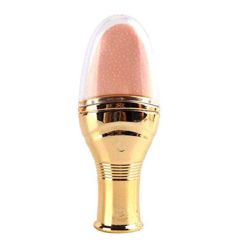 Tongue vibrator, 12 frequency female provocative masturbator,USB charging