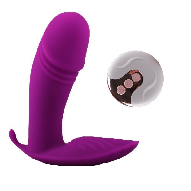 Wear mute jumping eggs, vibration simulation penis, and go out to teach couples sexual products,purple,black,pink