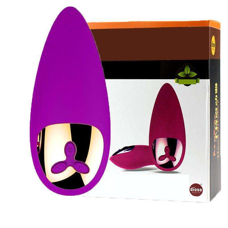 Female USB charging silicone vibration G-point stimulation AV vibrator massage tongue fun frequency conversion vibration egg