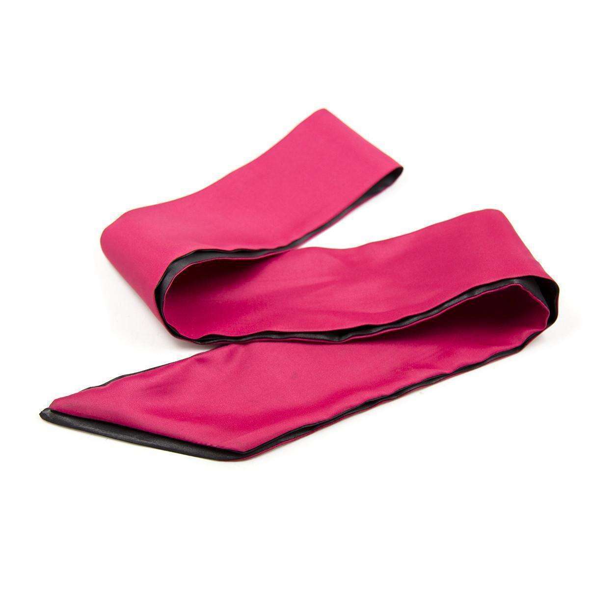 SM Two color eye mask (Black / Rose)