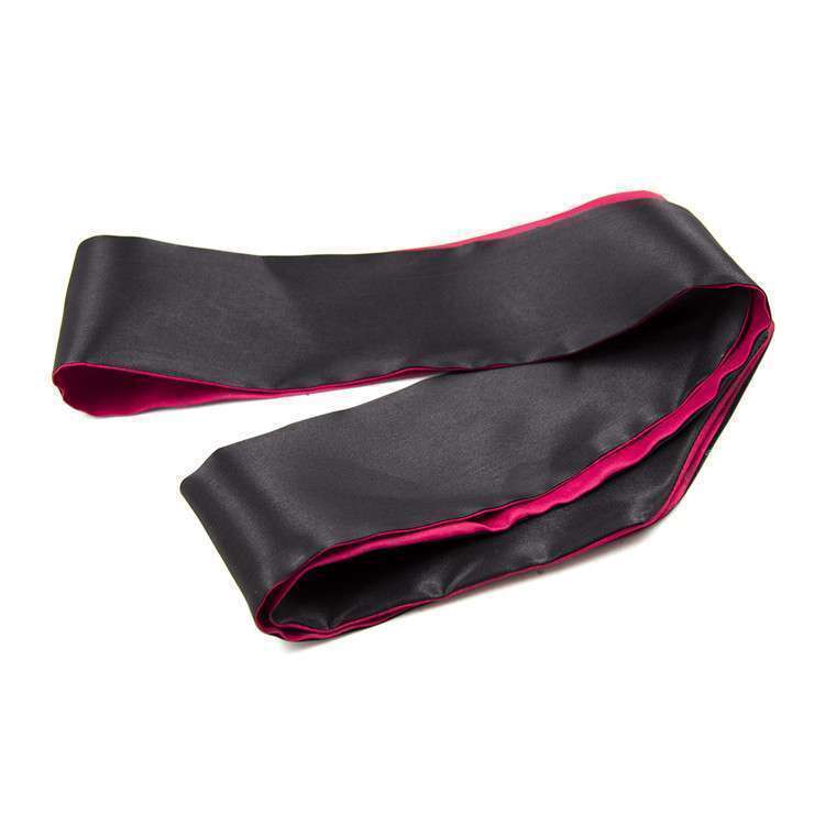 SM Two color eye mask (Black / Rose)