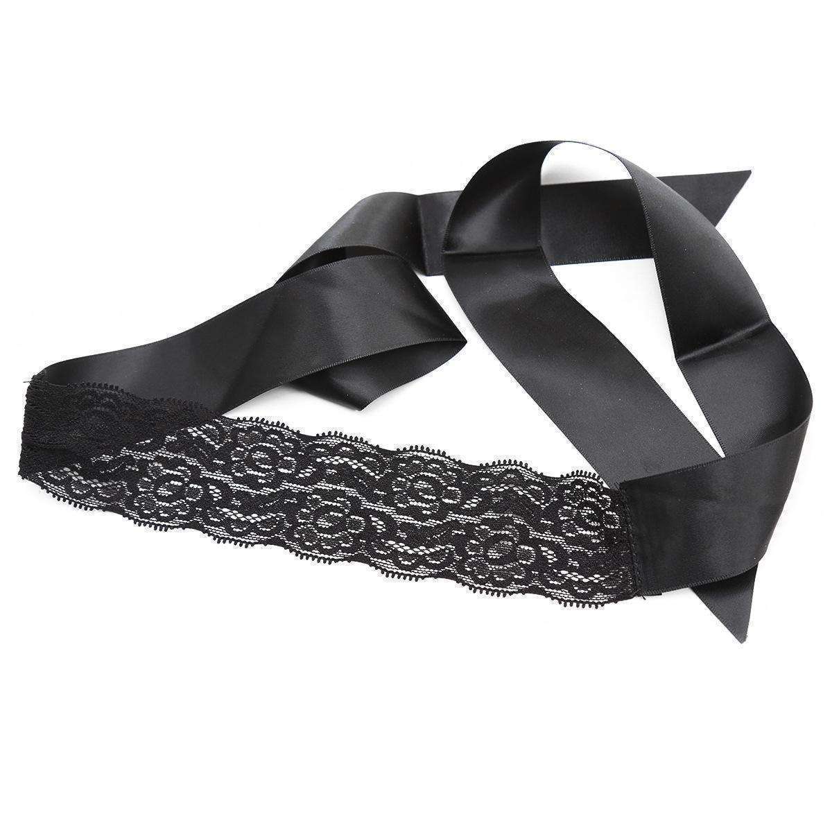 SM lace eye mask (black)