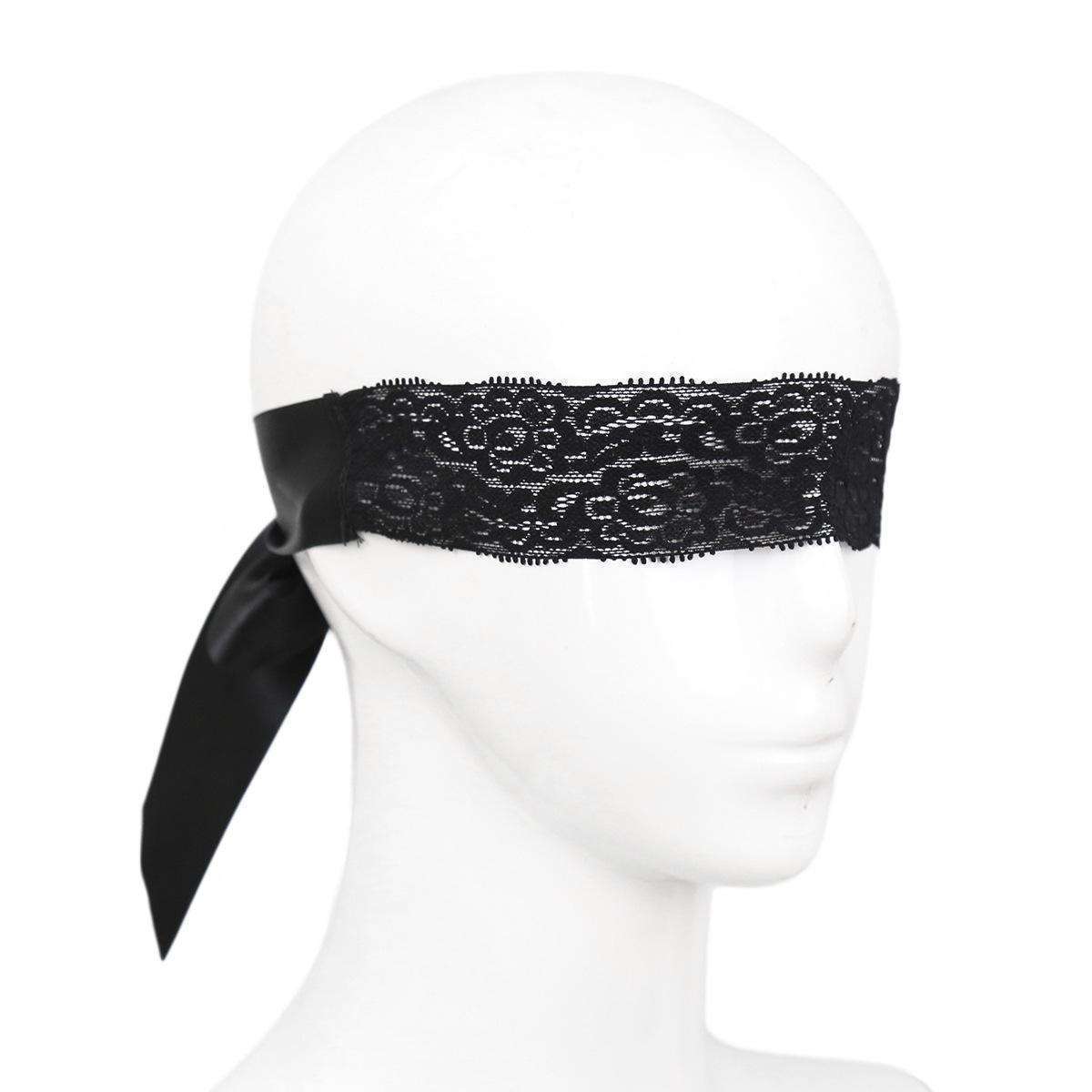 SM lace eye mask (black)