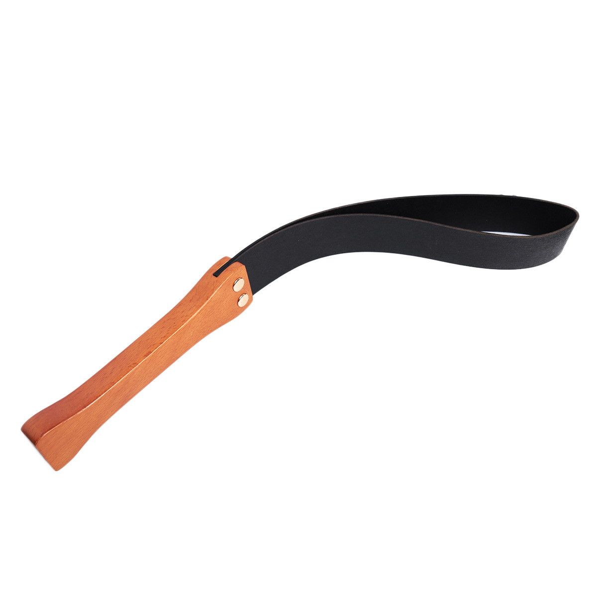 Solid wood handle, double PU leather, racket