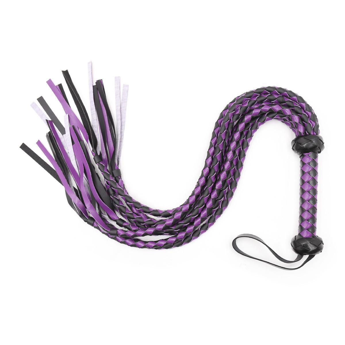 PU leather whip, SM toy, loose whip, adult toys