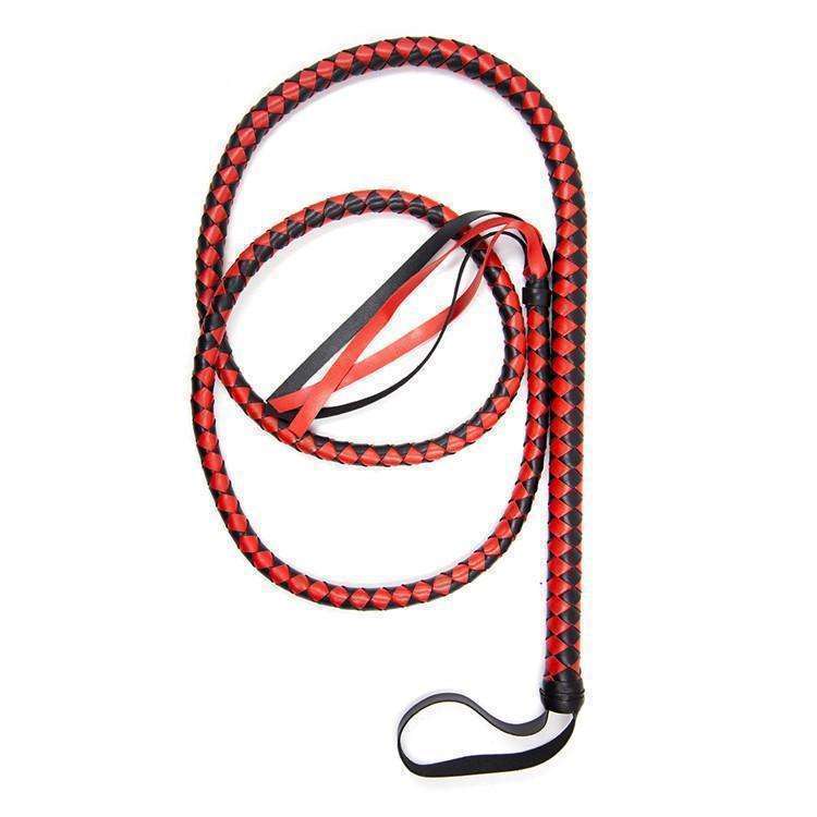 SM 1.9m leather whip