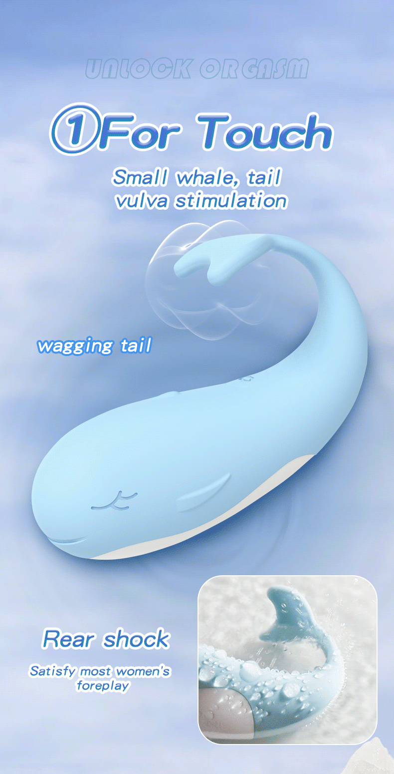 NEW,Little whale love egg