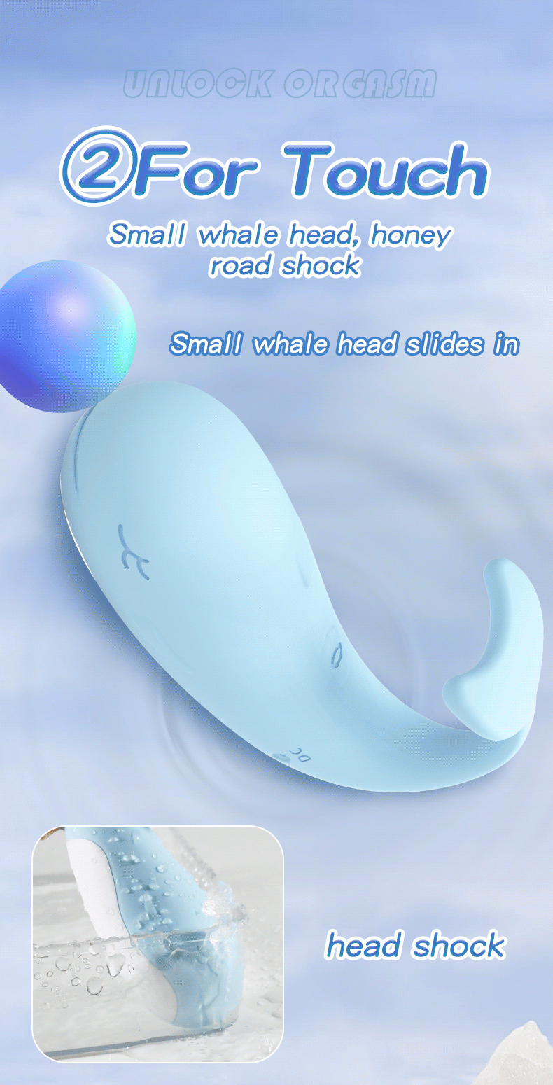 NEW,Little whale love egg