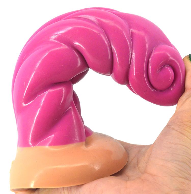 Artificial sheep horn anal plug penis, animal FAAK (G116)