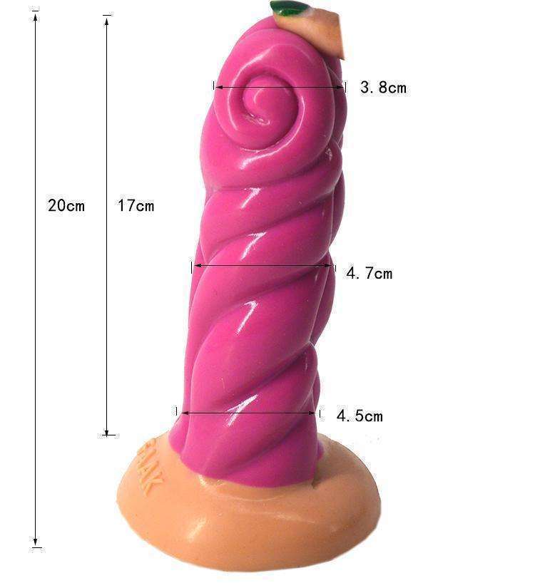 Artificial sheep horn anal plug penis, animal FAAK (G116)