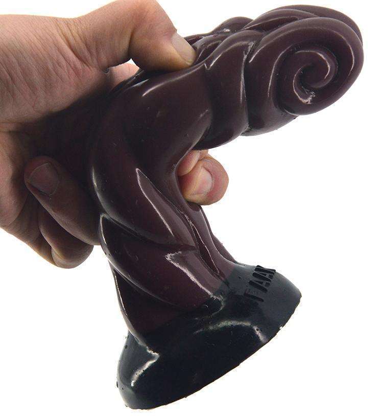 Artificial sheep horn anal plug penis, animal FAAK (G116)