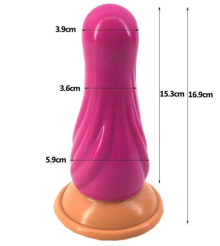 Flower bud silicone anal plug penis FAAK (G122)