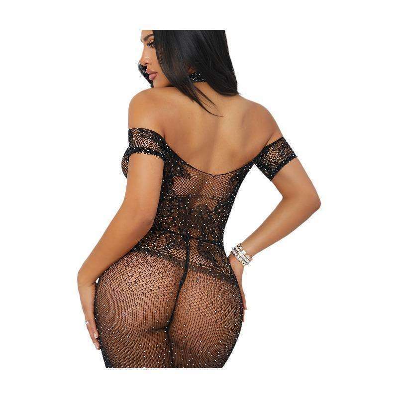 Sexy Lingerie, See through dress,buttock wrapped,One Piece Bodysuit