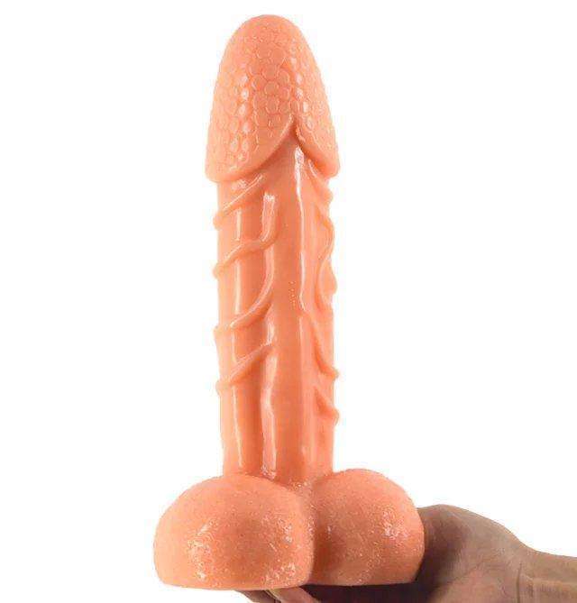 Large testicular penis Dildo