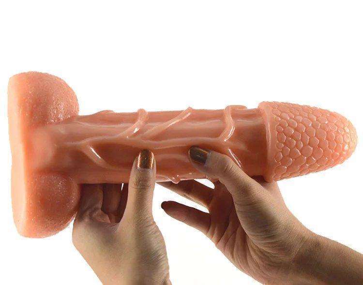 Large testicular penis Dildo