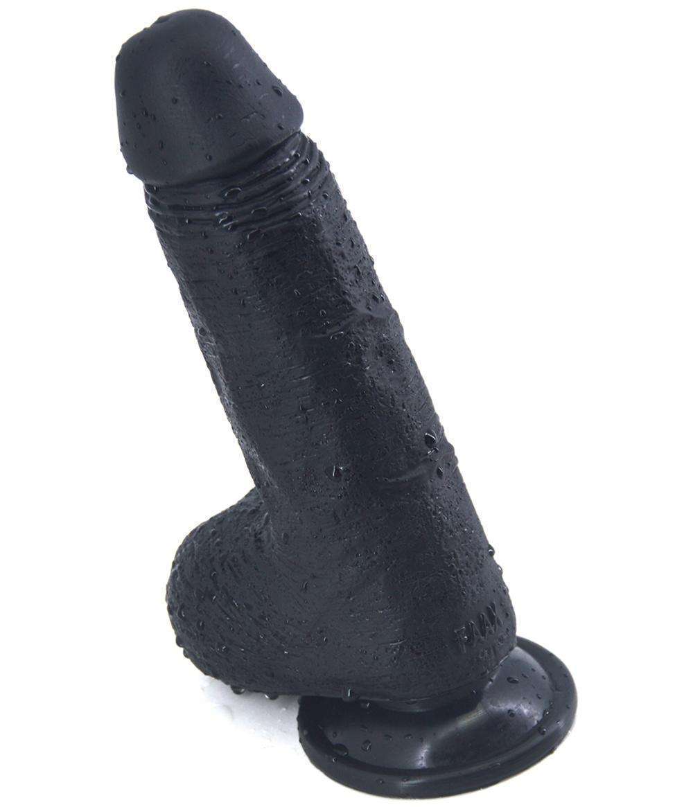 8.26 inch FAAK Straight full testicular Realistic Dildo (Free shipping)