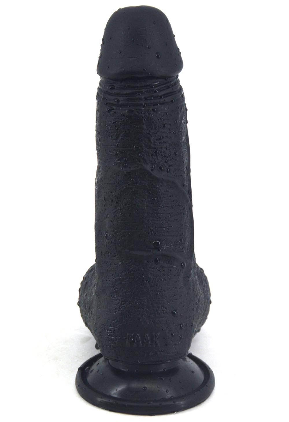 8.26 inch FAAK Straight full testicular Realistic Dildo (Free shipping)