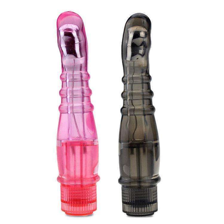 AV single vibrator female masturbator transparent female vibrator,black