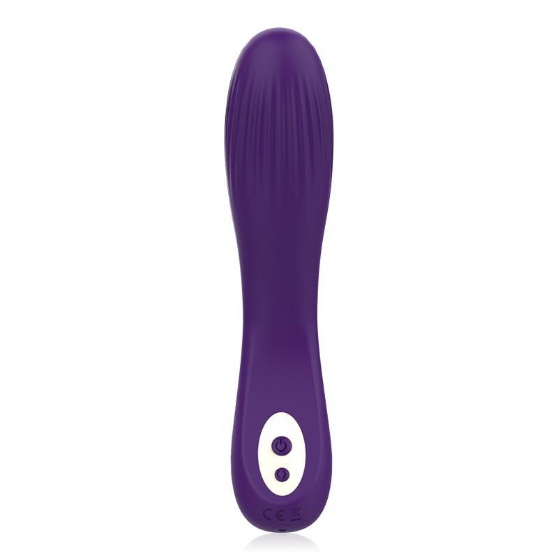 Sex goods soft single vibrator, female vibrator and self masturbation portable massage stick,purple