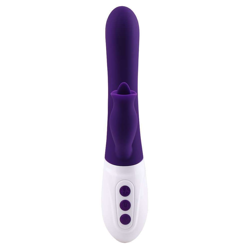 Rabbit swinging G-point masturbator, tongue licking, frequency conversion vibration