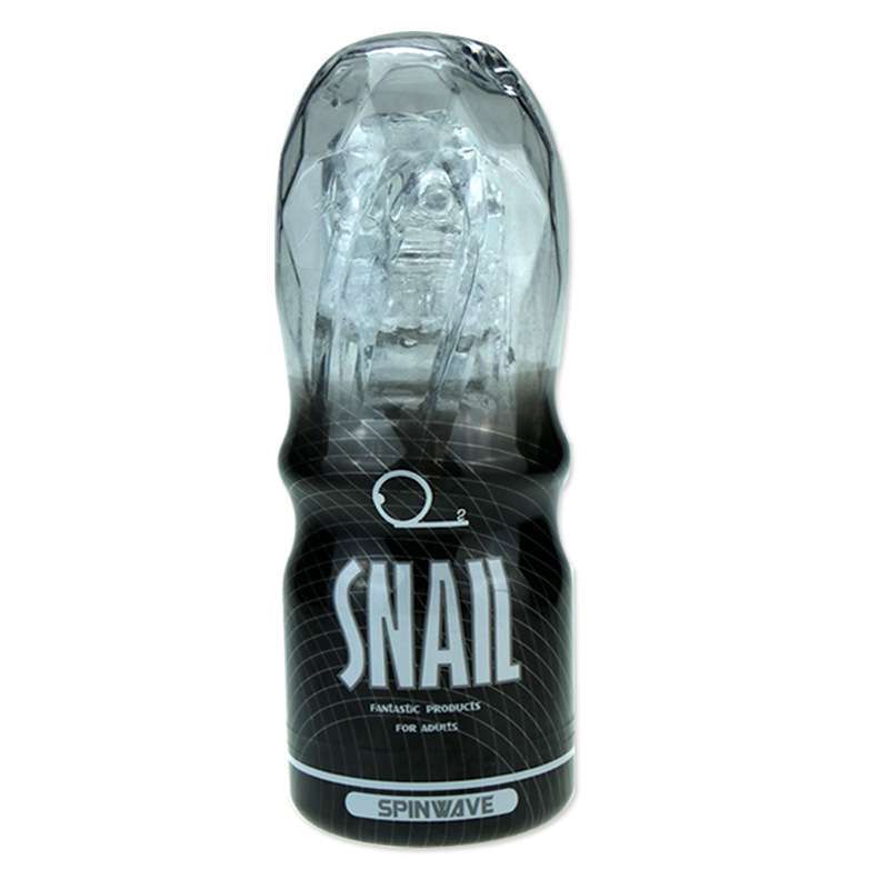 Upgraded clear Masturbation  cup （black）