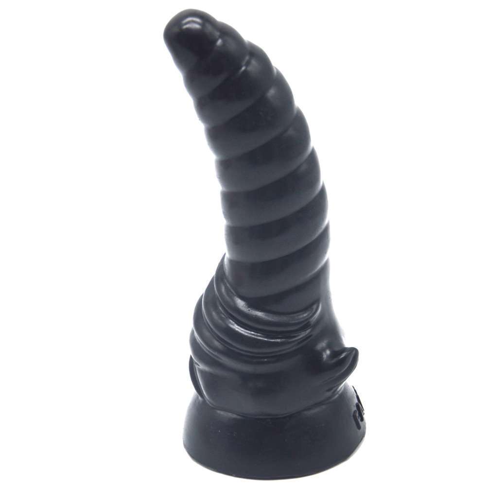 FAAK golden cow horn silicone imitation penis(F151)