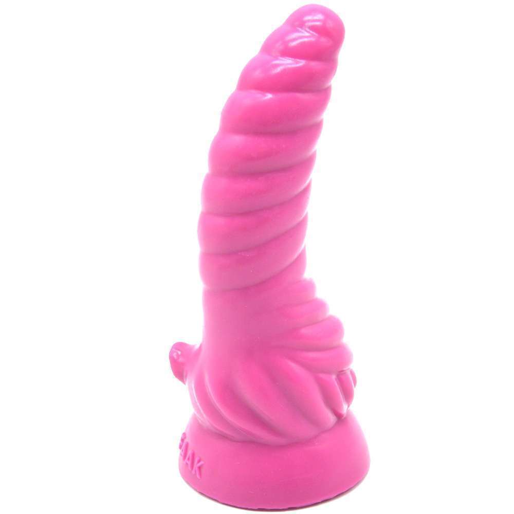 FAAK golden cow horn silicone imitation penis(F151)