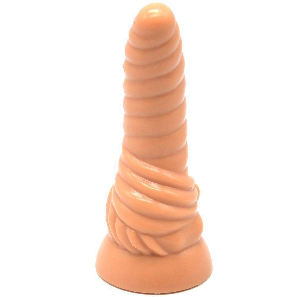 FAAK golden cow horn silicone imitation penis(F151)