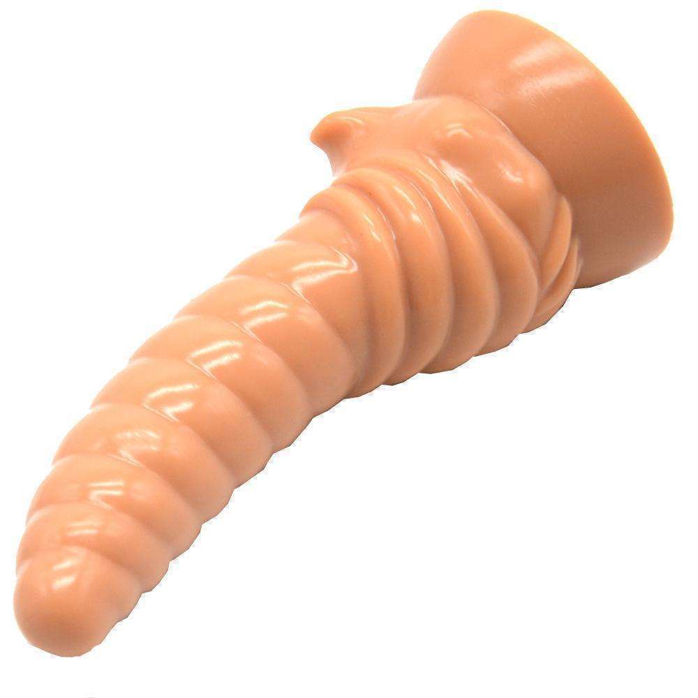 FAAK golden cow horn silicone imitation penis(F151)