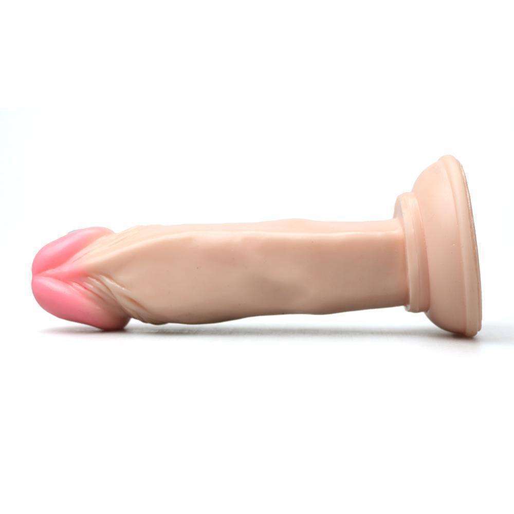 6.1 inch PVC Realistic dildo (black)