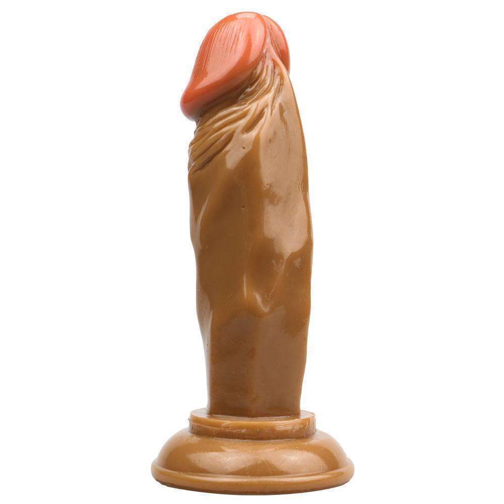 6.1 inch PVC Realistic dildo (black)