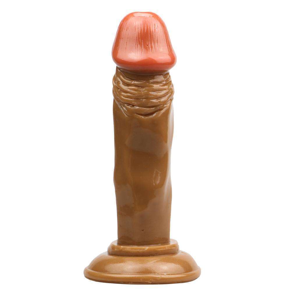 6.1 inch PVC Realistic dildo (black)