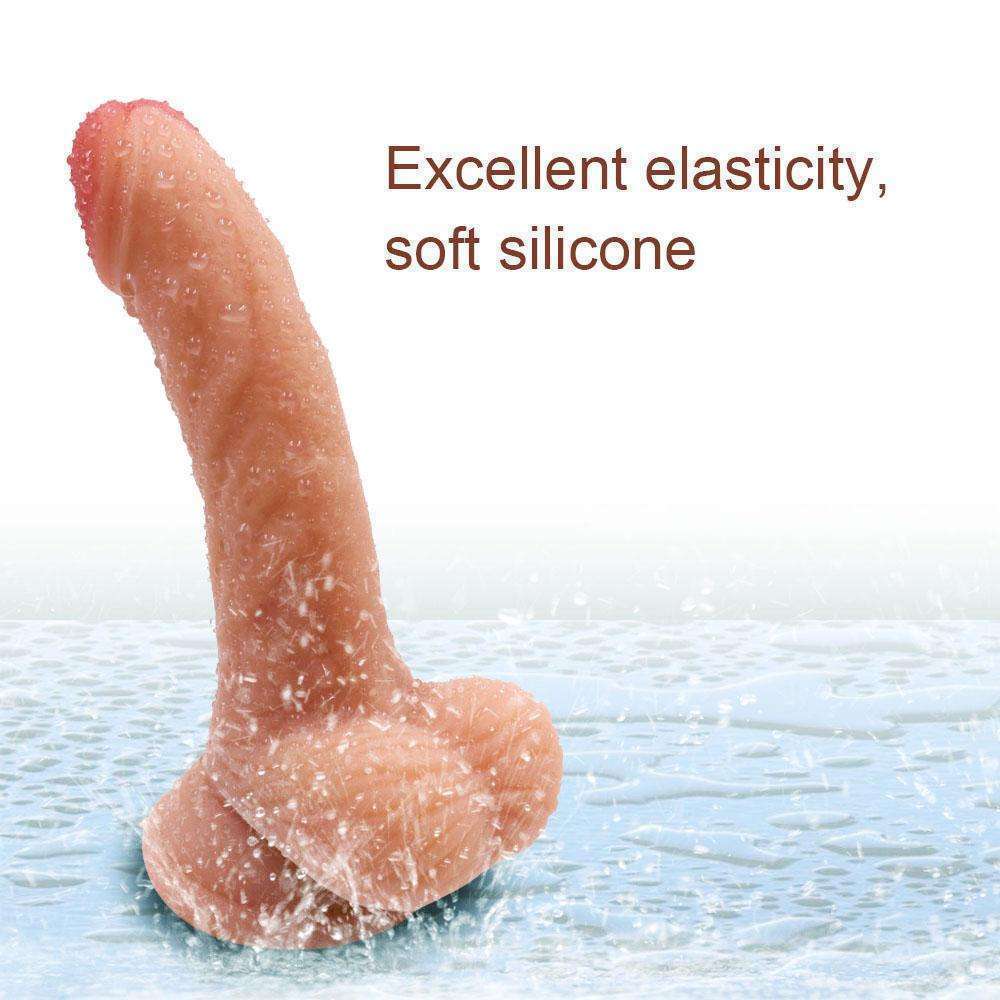 small moon, liquid silicone Realistic dildo (B13)