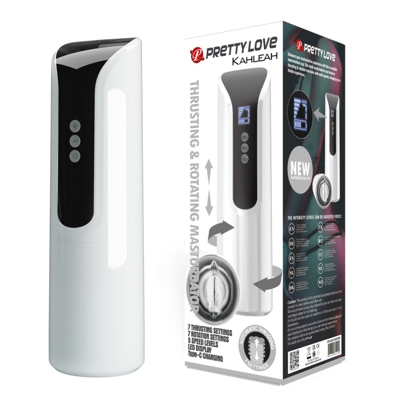Prettylove 5-frequency telescopic rotation Masturbation Cup